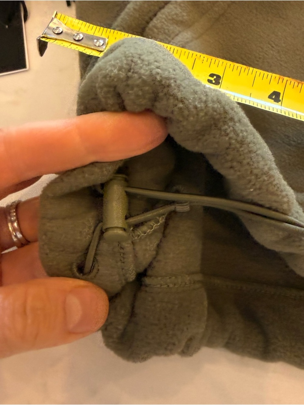 TNA Olive Green Quarter-Zip Fleece Pullover - Picture 4 of 6